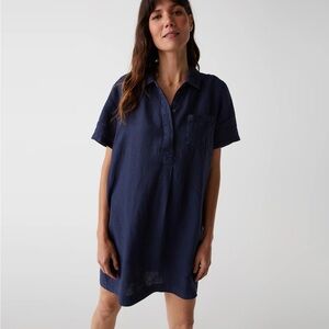 Linen button up Dress
